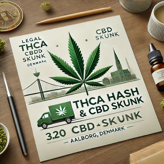 Køb hash og THCA hash lovligt i Aalborg hos CopenhagenWeed.dk. Hurtig og diskret levering.