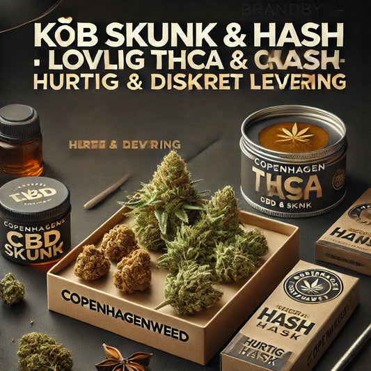 Køb hash og THCA hash lovligt i Brøndby hos CopenhagenWeed.dk. Hurtig og diskret levering.