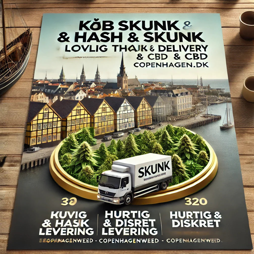 Køb hash og THCA hash lovligt i Dragør hos CopenhagenWeed.dk. Hurtig og diskret levering.