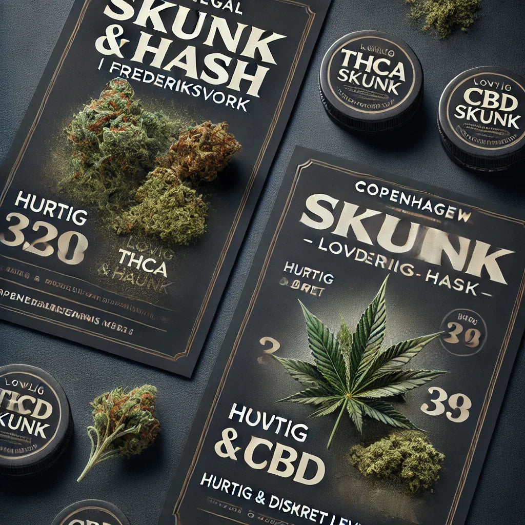 Køb hash og THCA hash lovligt i Frederiksværk hos CopenhagenWeed.dk. Hurtig og diskret levering.