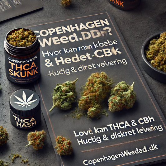 Køb hash og THCA hash lovligt i Hedehusene hos CopenhagenWeed.dk. Hurtig og diskret levering.