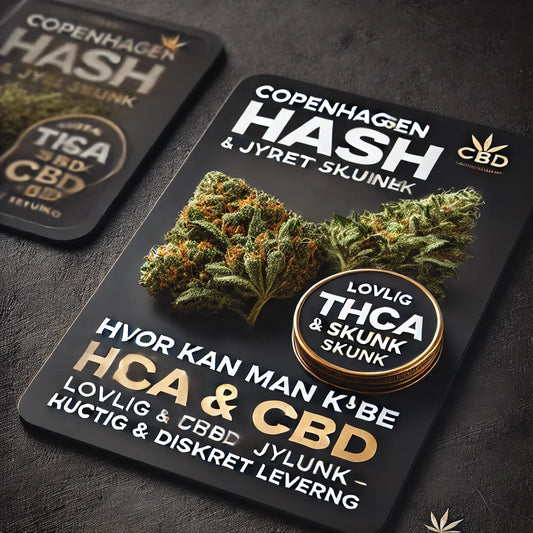 Køb hash og THCA hash lovligt i Jyllinge hos CopenhagenWeed.dk. Hurtig og diskret levering.