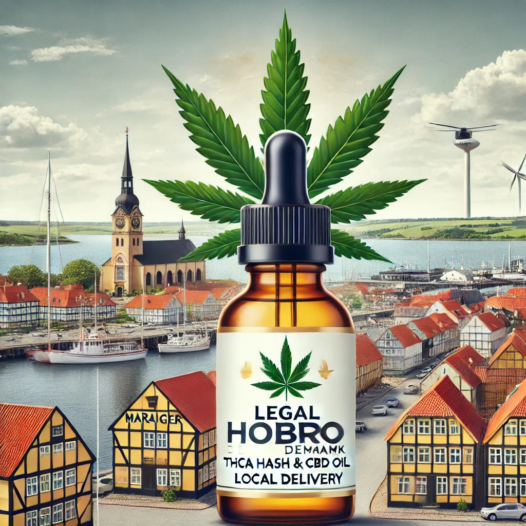 Køb hash og THCA hash lovligt i Hobro hos CopenhagenWeed.dk. Hurtig og diskret levering.