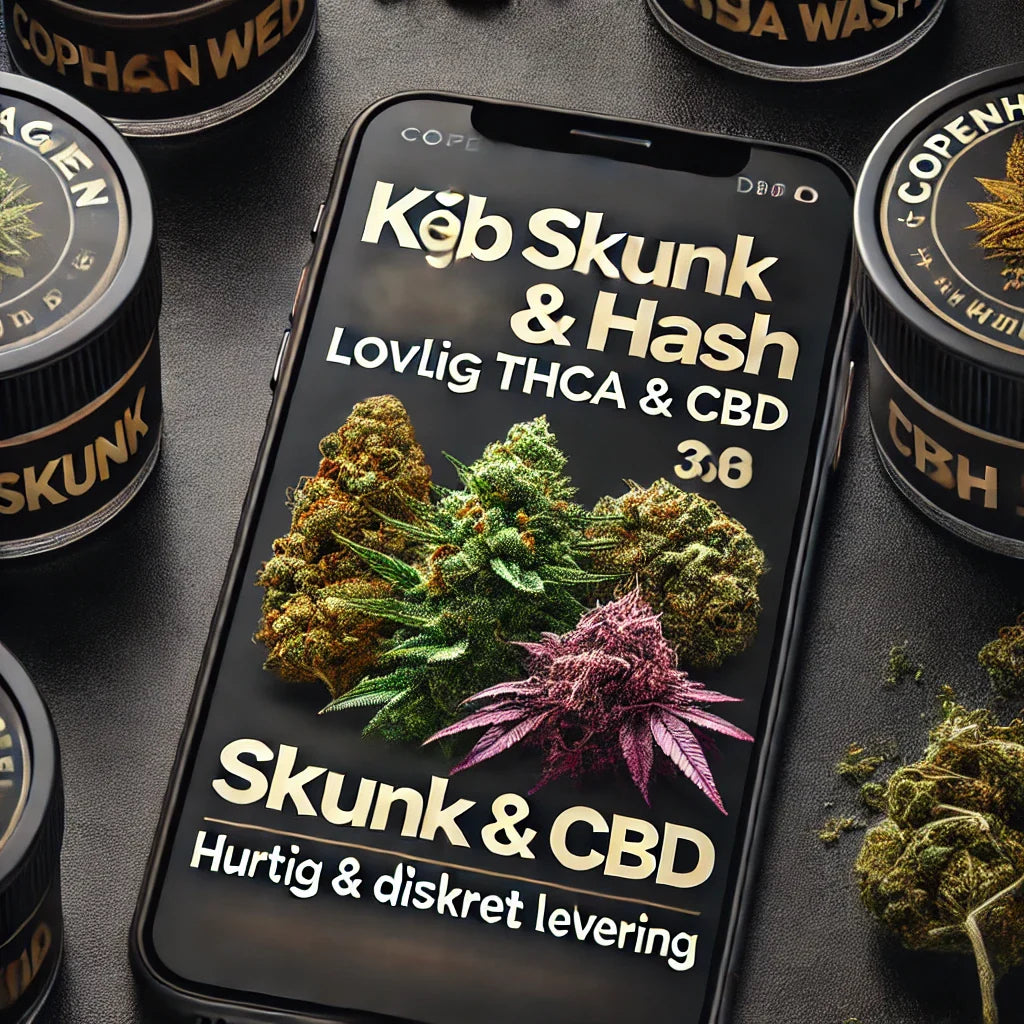  Køb hash og THCA hash lovligt i København hos CopenhagenWeed.dk. Hurtig og diskret levering.