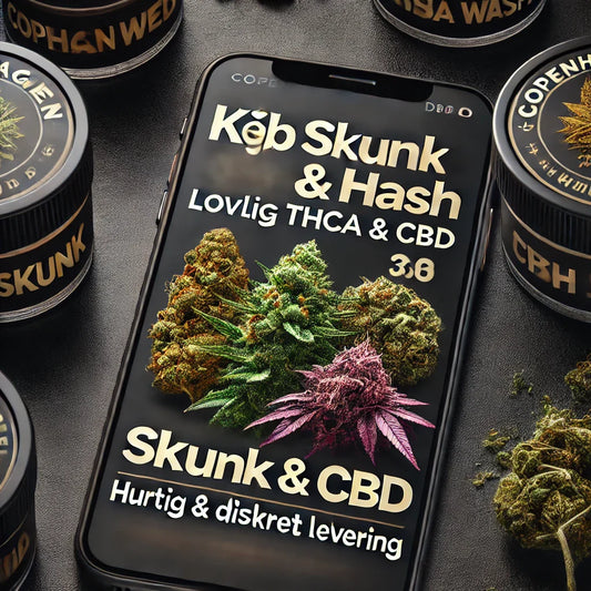  Køb hash og THCA hash lovligt i København hos CopenhagenWeed.dk. Hurtig og diskret levering.