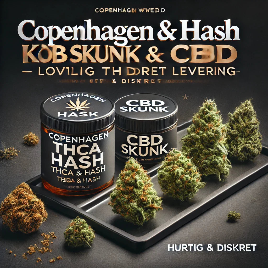 Køb hash og THCA hash lovligt i Lyngby hos CopenhagenWeed.dk. Hurtig og diskret levering.