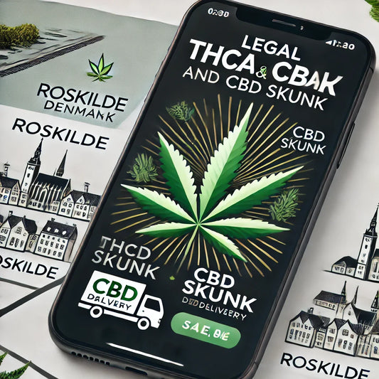 Køb hash og THCA hash lovligt i Roskilde hos CopenhagenWeed.dk. Hurtig og diskret levering.