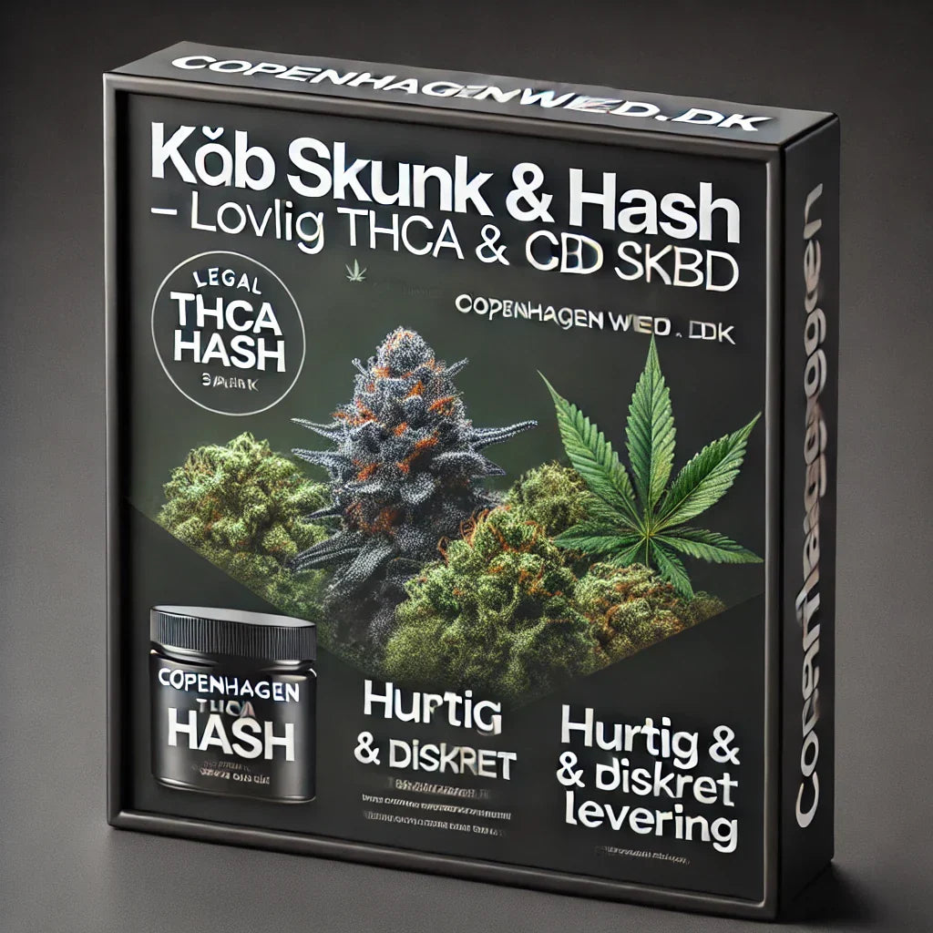 Køb hash og THCA hash lovligt i Rungsted hos CopenhagenWeed.dk. Hurtig og diskret levering.