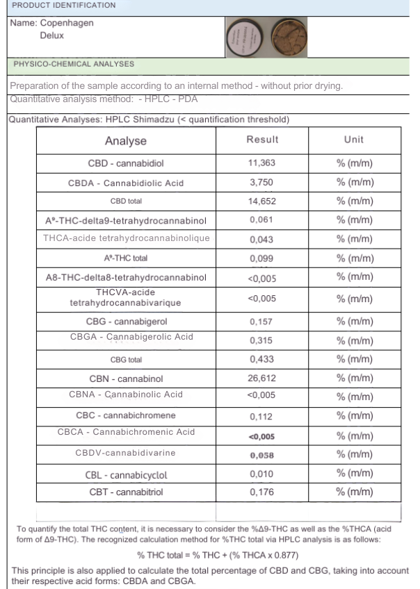 ✨ Copenhagen Delux THCA – 30%  | Eksklusiv Hash i Danmark