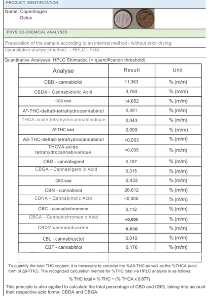 ✨ Copenhagen Delux THCA – 30%  | Eksklusiv Hash i Danmark